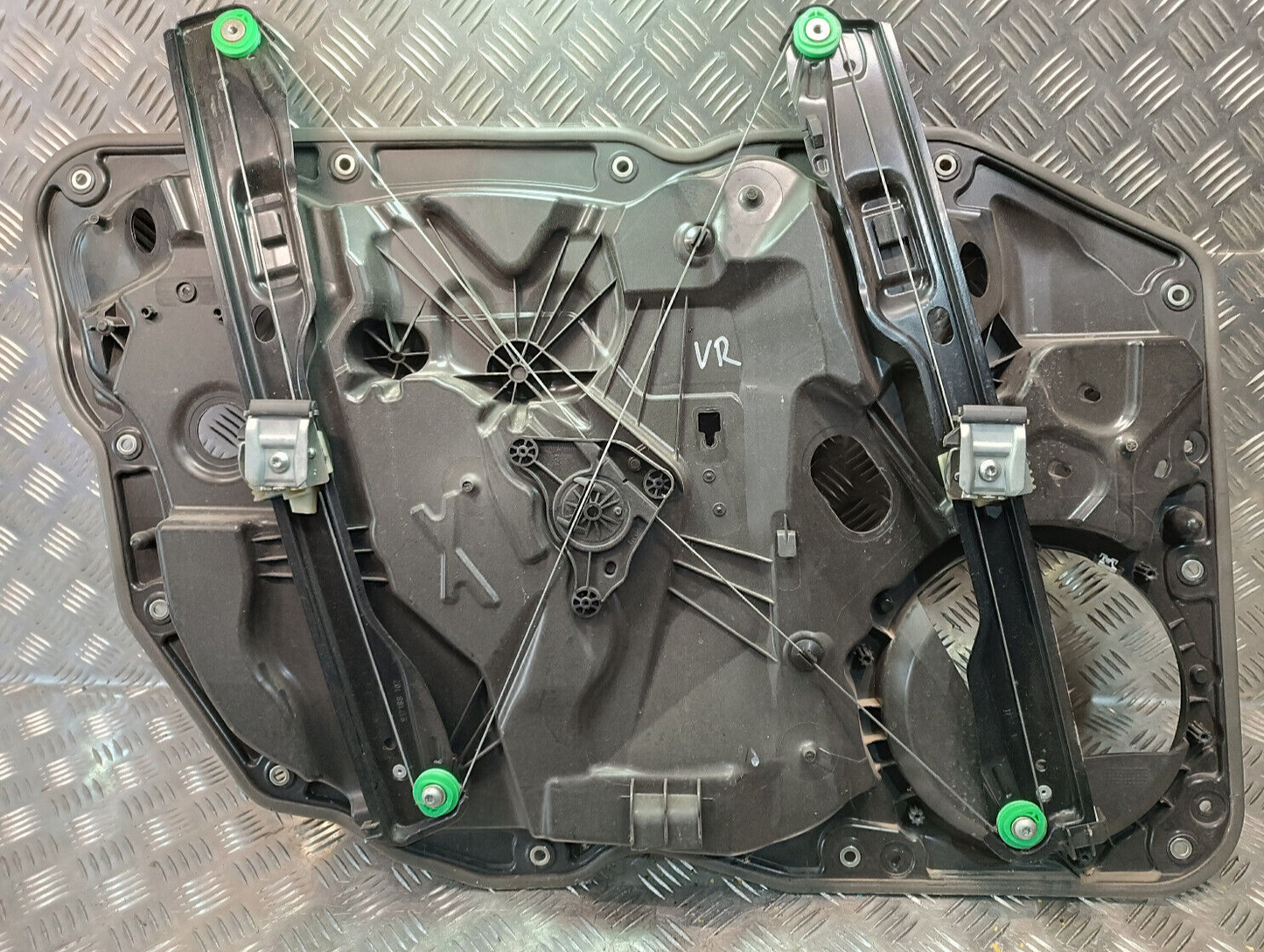 Porsche Cayenne S 92A Gestänge Seilzug Vorne Rechts 7P5837756D ORIGINAL gebraucht - Fensterheber