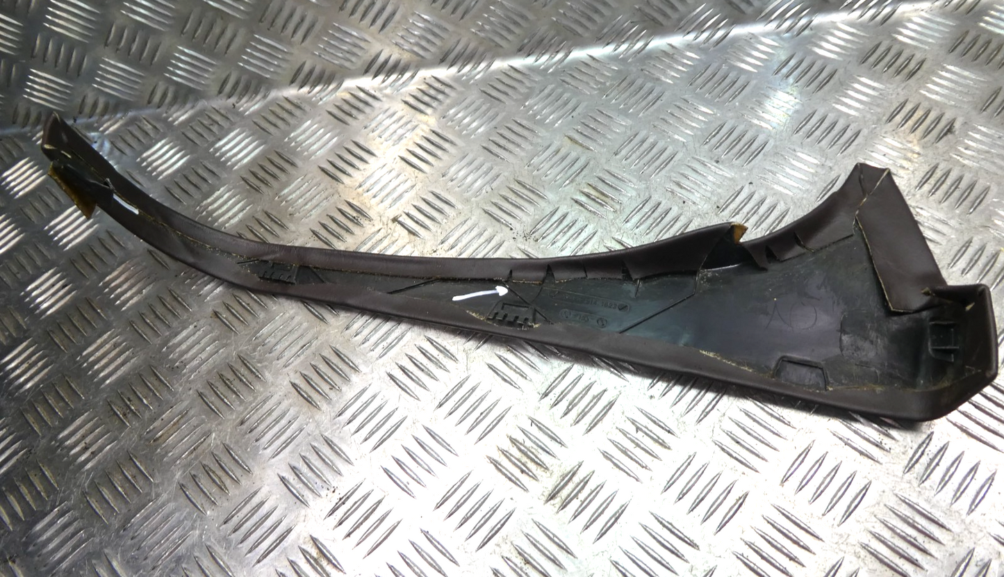 ORIG. -Benz W126 C126 SEC Sitz verkleidung abdeckung braun Vorne Rechts ORIGINAL gebraucht - Mercedes