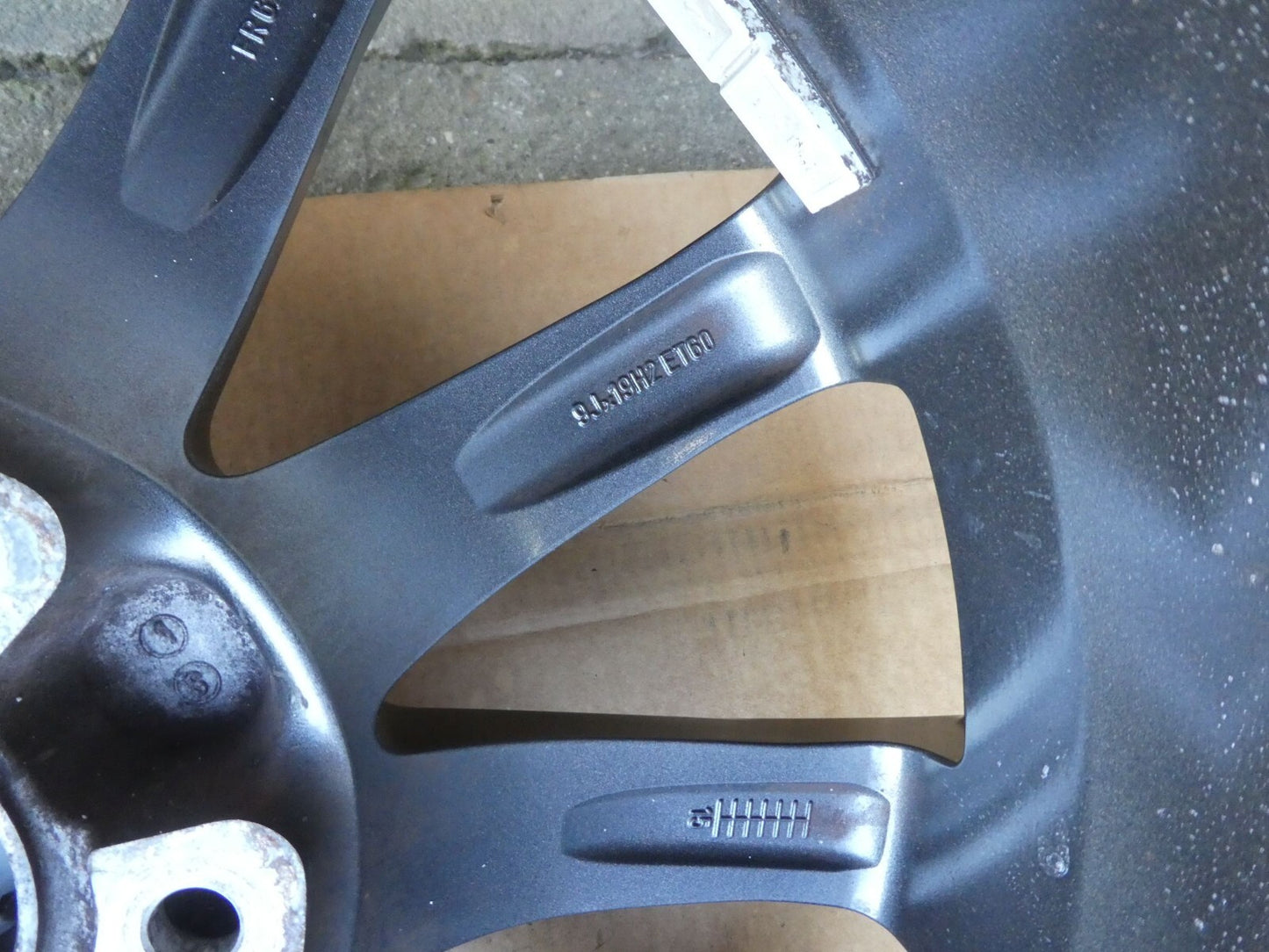 Orig Porsche 970 19 zoll Alufelgen satz SPEEDLINE mit RDK & Nabendeckel ORIGINAL gebraucht - Panamera