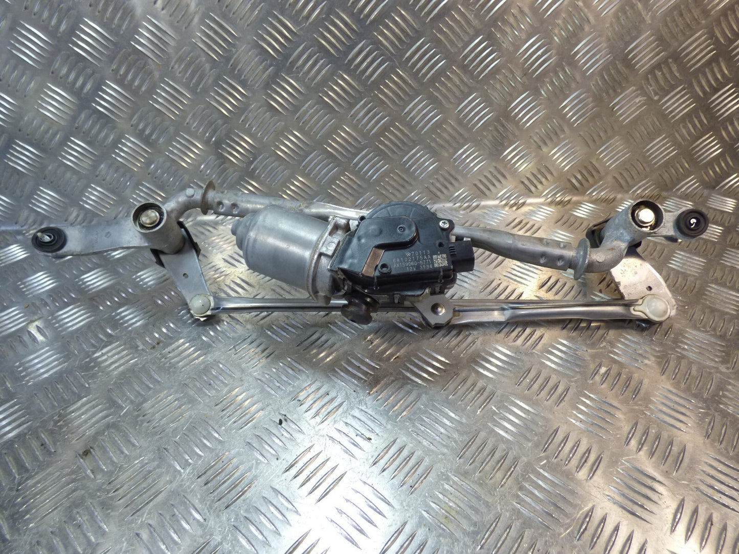 Jeep Cherokee KL Scheibenwischermechanismus mit Wischermotor gestänge ORIGINAL gebraucht - 68102175AA