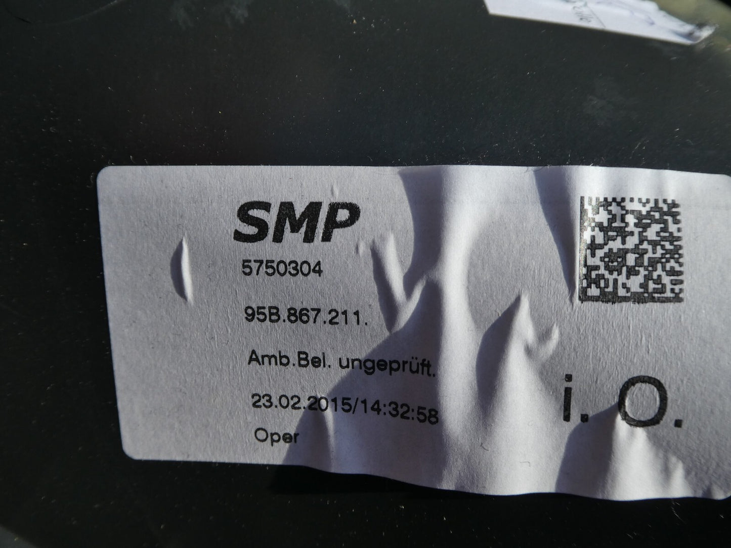 Porsche Macan 95B Türverkleidung hinten links Türpappe Tür 95B867211 ORIGINAL gebraucht - verkleidung