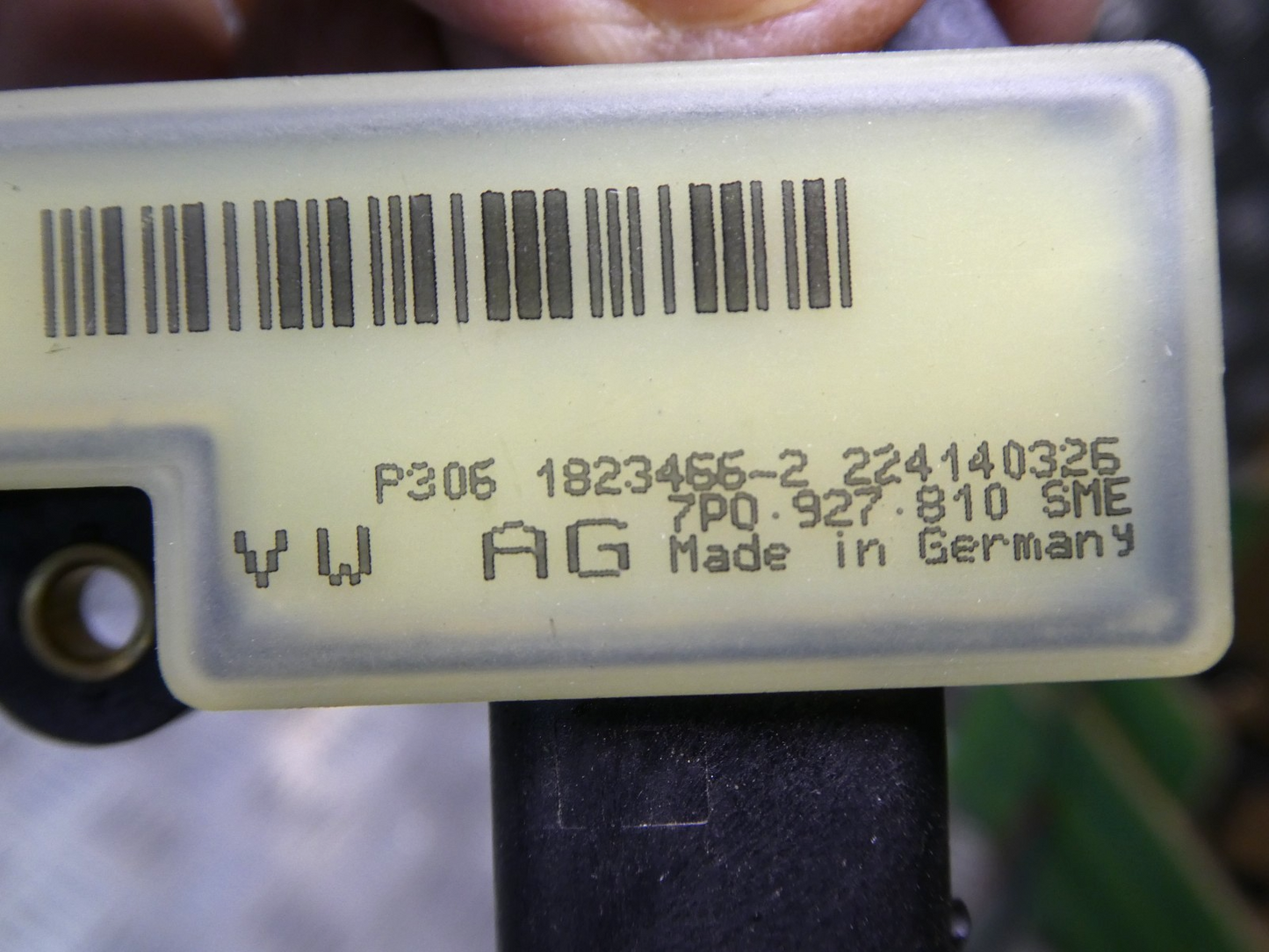 Porsche 970 Wegstreckensensor Distanz Sensor 7P0927810 ORIGINAL gebraucht - Panamera