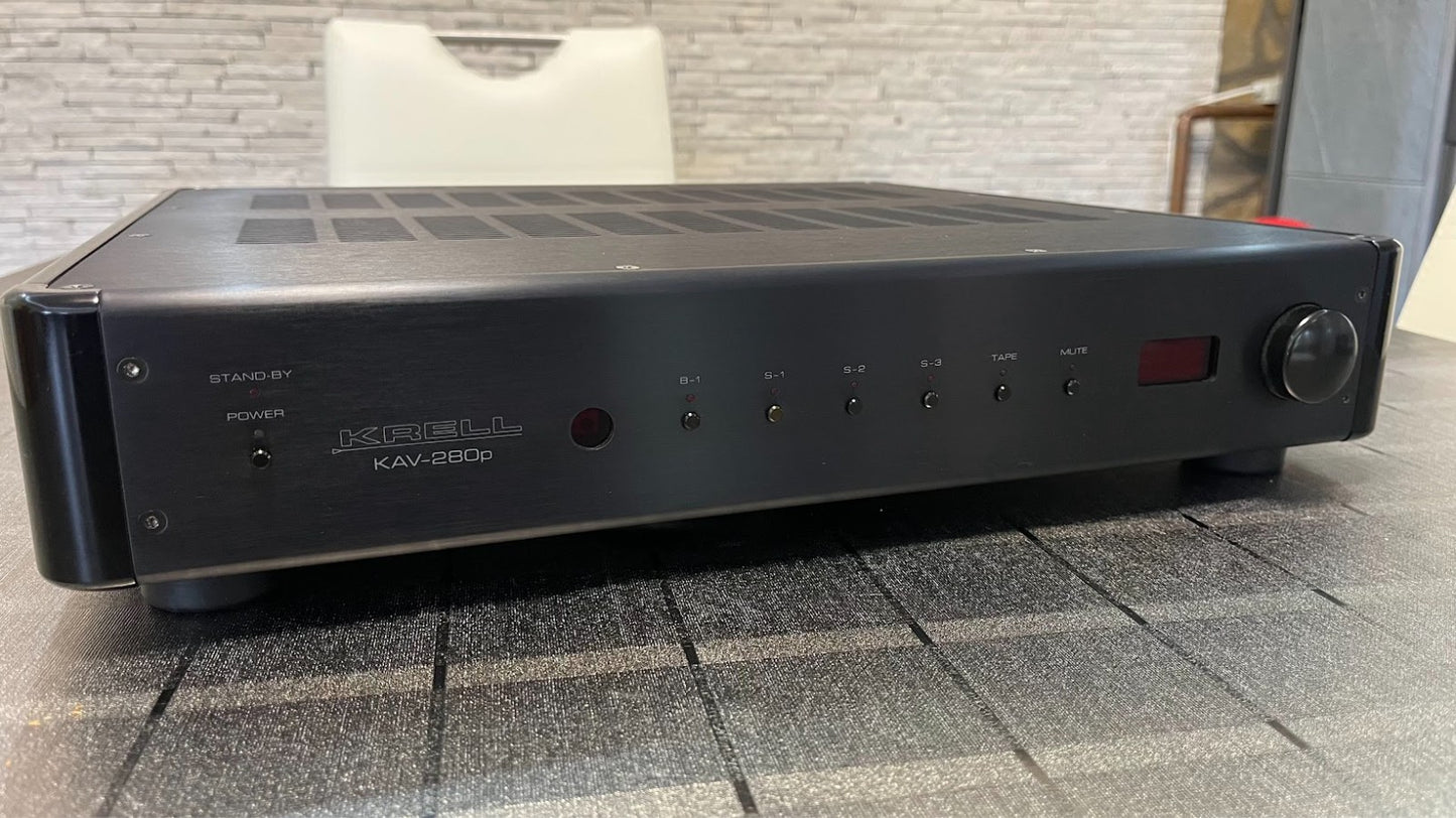 Krell Kav 280p Vorverstärker mit ORIGINAL gebraucht - Fernbedienung