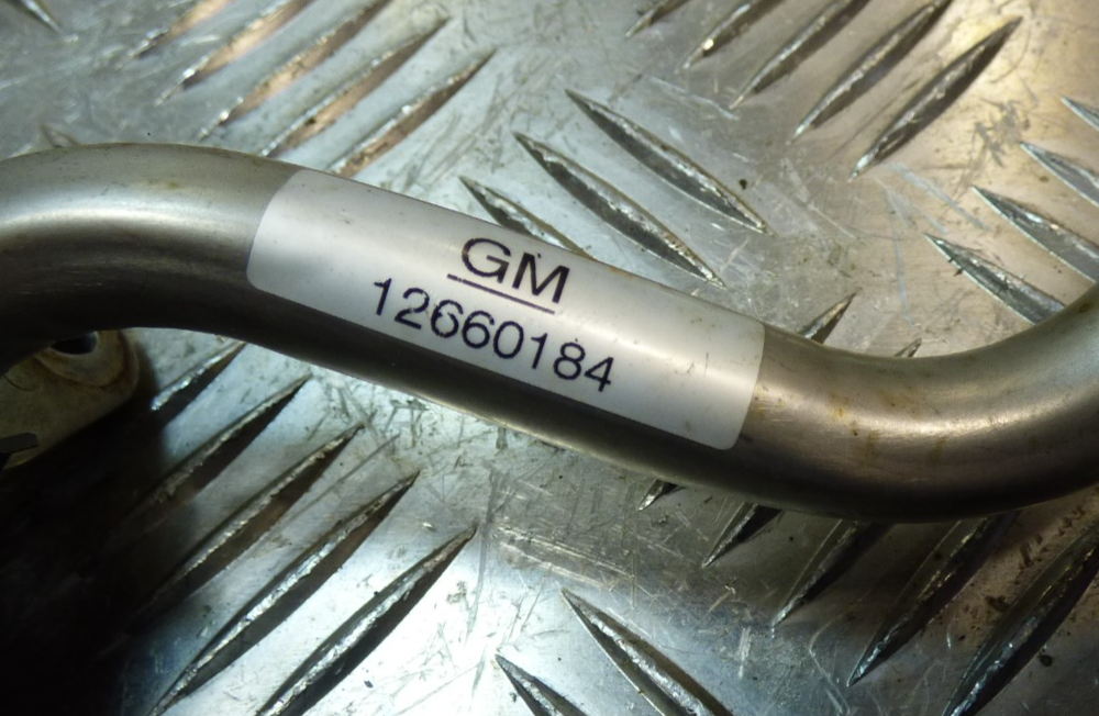 OPEL ASTRA K 1.4 Turbo Rücklaufleitung GM ORIGINAL gebraucht - 12660184
