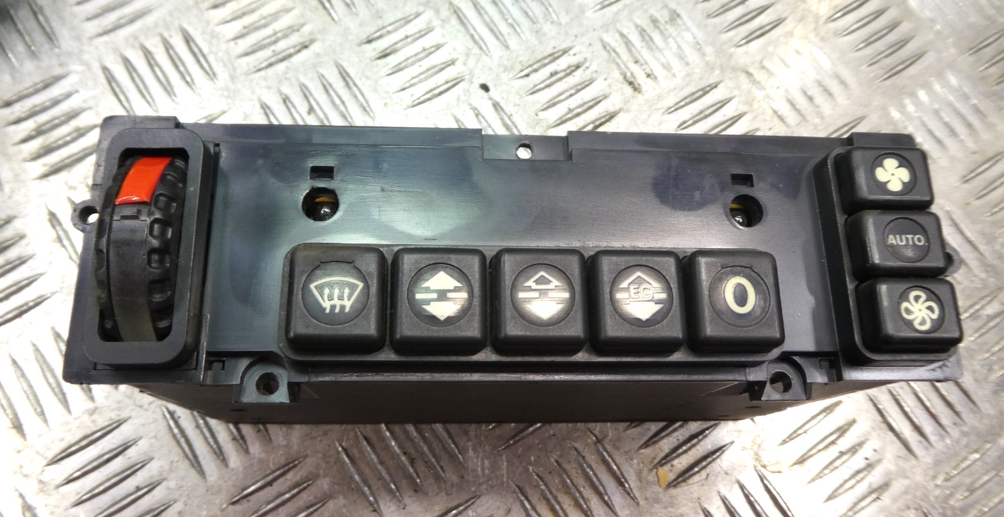 Mercedes-Benz W126 C126 SEC Klimabedienteil Klima schalter OEM ORIGINAL gebraucht - 1268300885