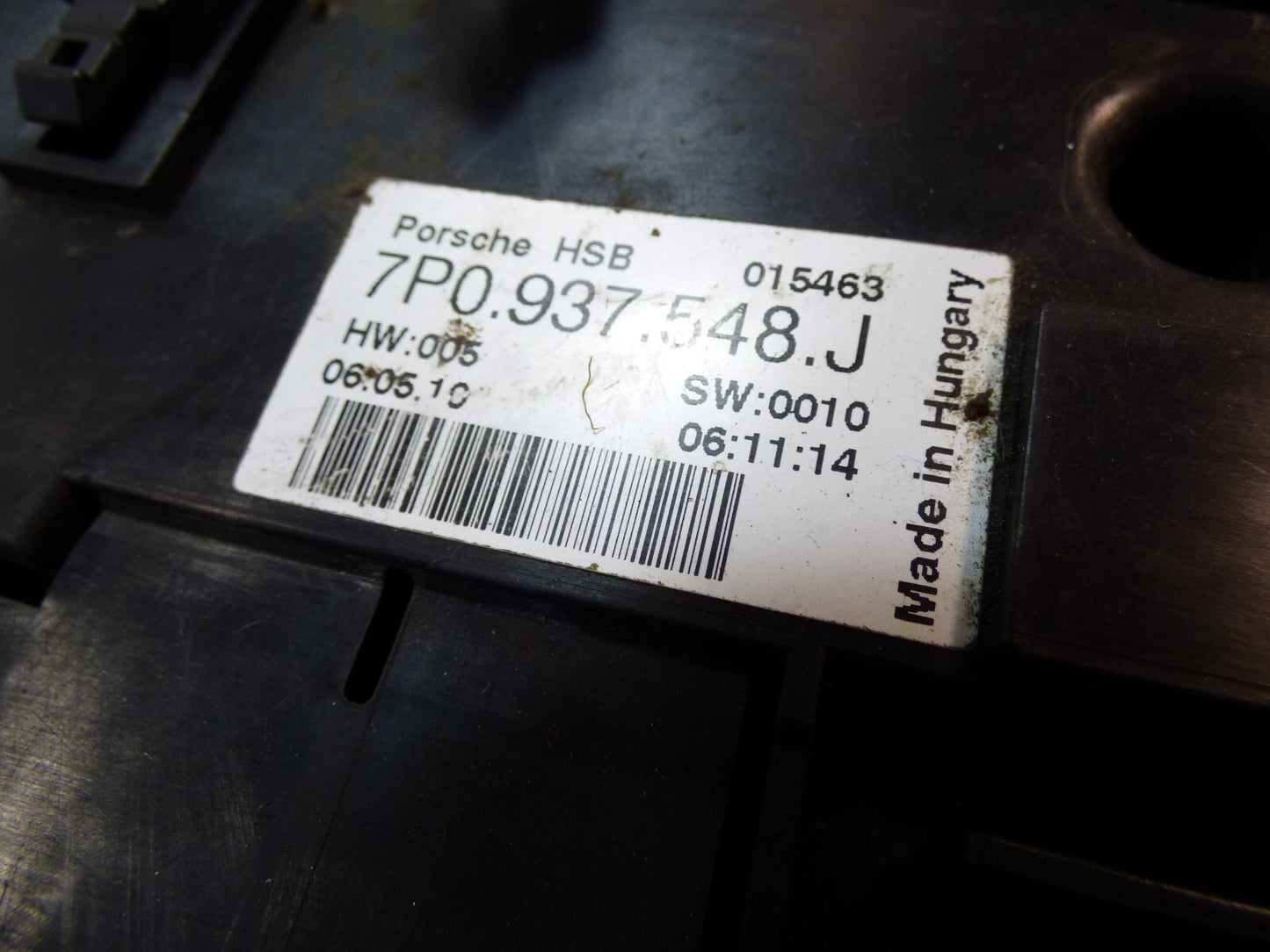 Porsche Cayenne 92A 3.0 Hybrid Relaiskasten 7P0937548J ORIGINAL gebraucht - Sicherungskasten