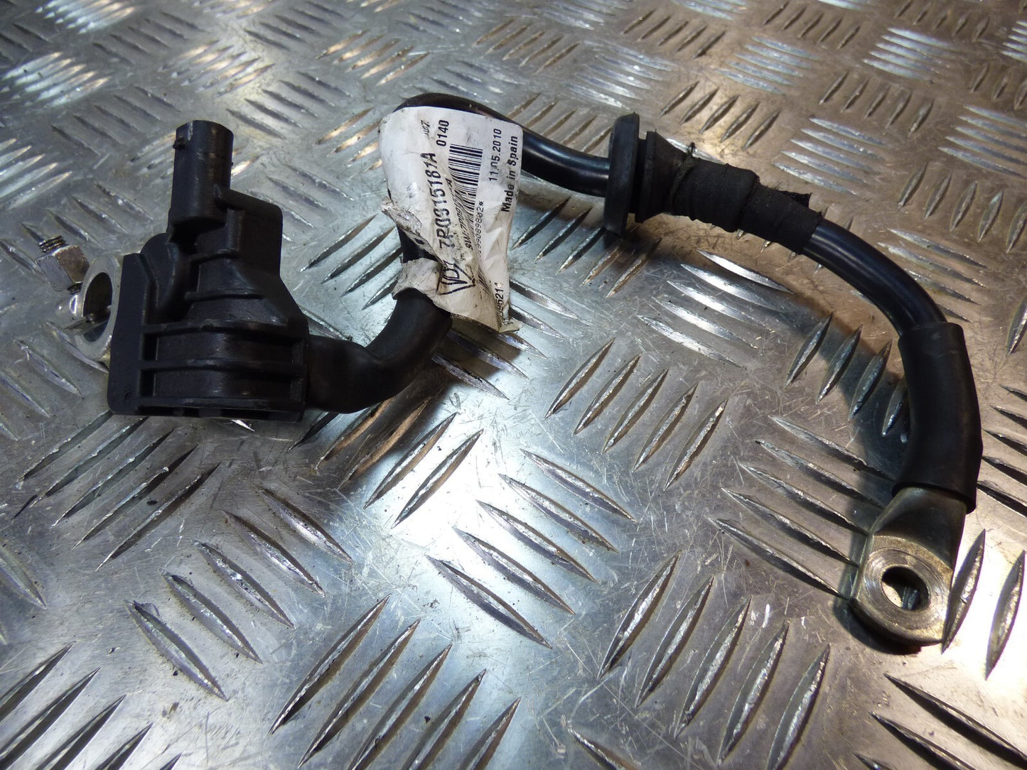 Porsche Cayenne 92A Steuergerät Batterieüberwachung 7P0915181A ORIGINAL gebraucht - Leitungssatz