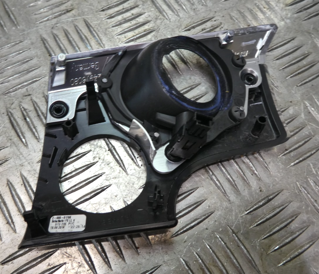 Porsche Panamera 970 Links Verkleidung Kombiinstrument Klavierlack ORIGINAL gebraucht - 0024976080