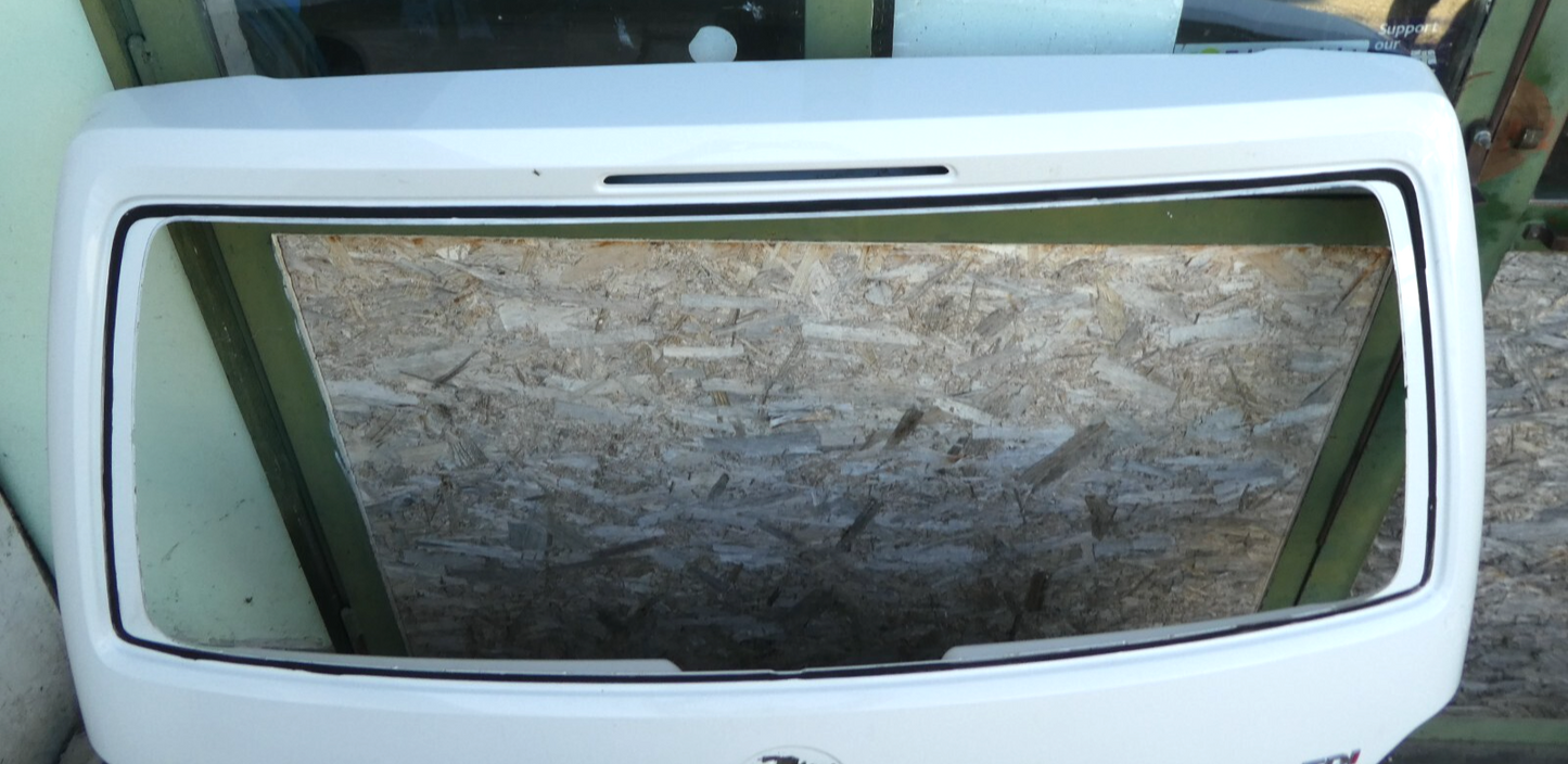 VW T6 2019 Heckklappe Koferramudeckel weiß ORIGINAL gebraucht - Transporter