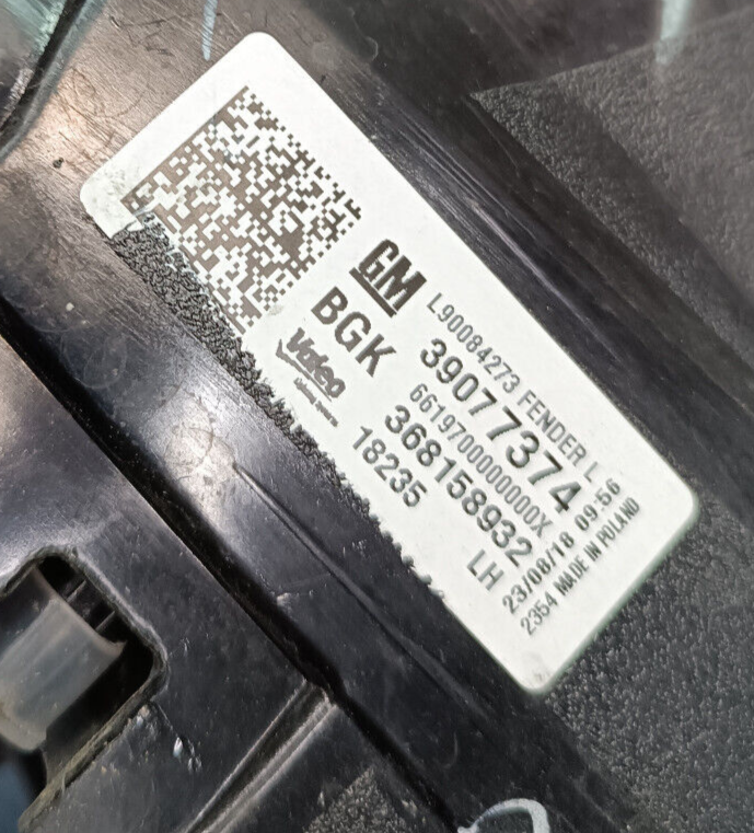 OPEL ASTRA K 1.0 TURBO 12V Original Rücklicht Links GM Heckleuchte gebraucht - 39077374