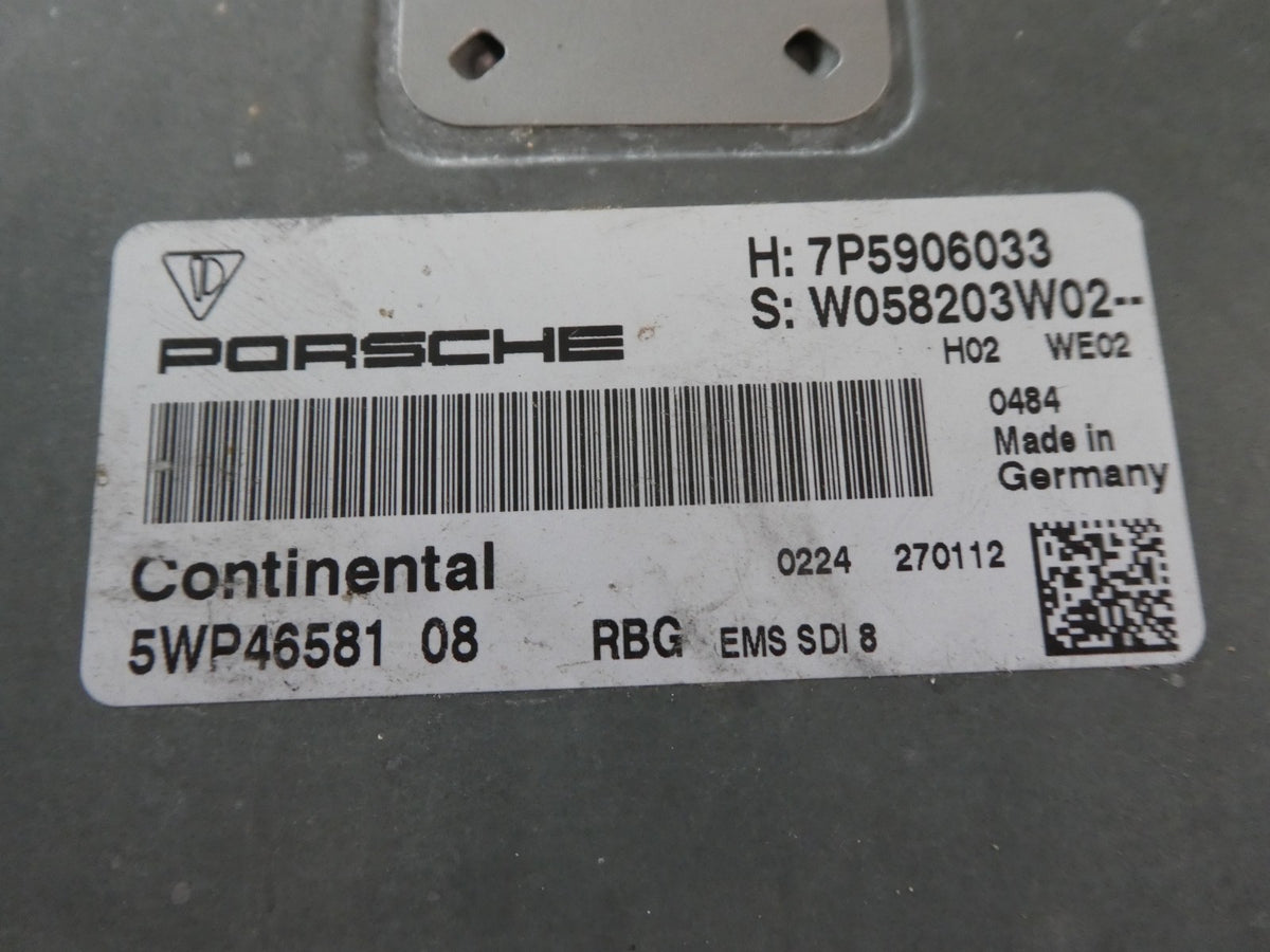 Porsche Cayenne S 92A 4,8 S _ Motor Steuergerät  _ ECU 7P5906033
