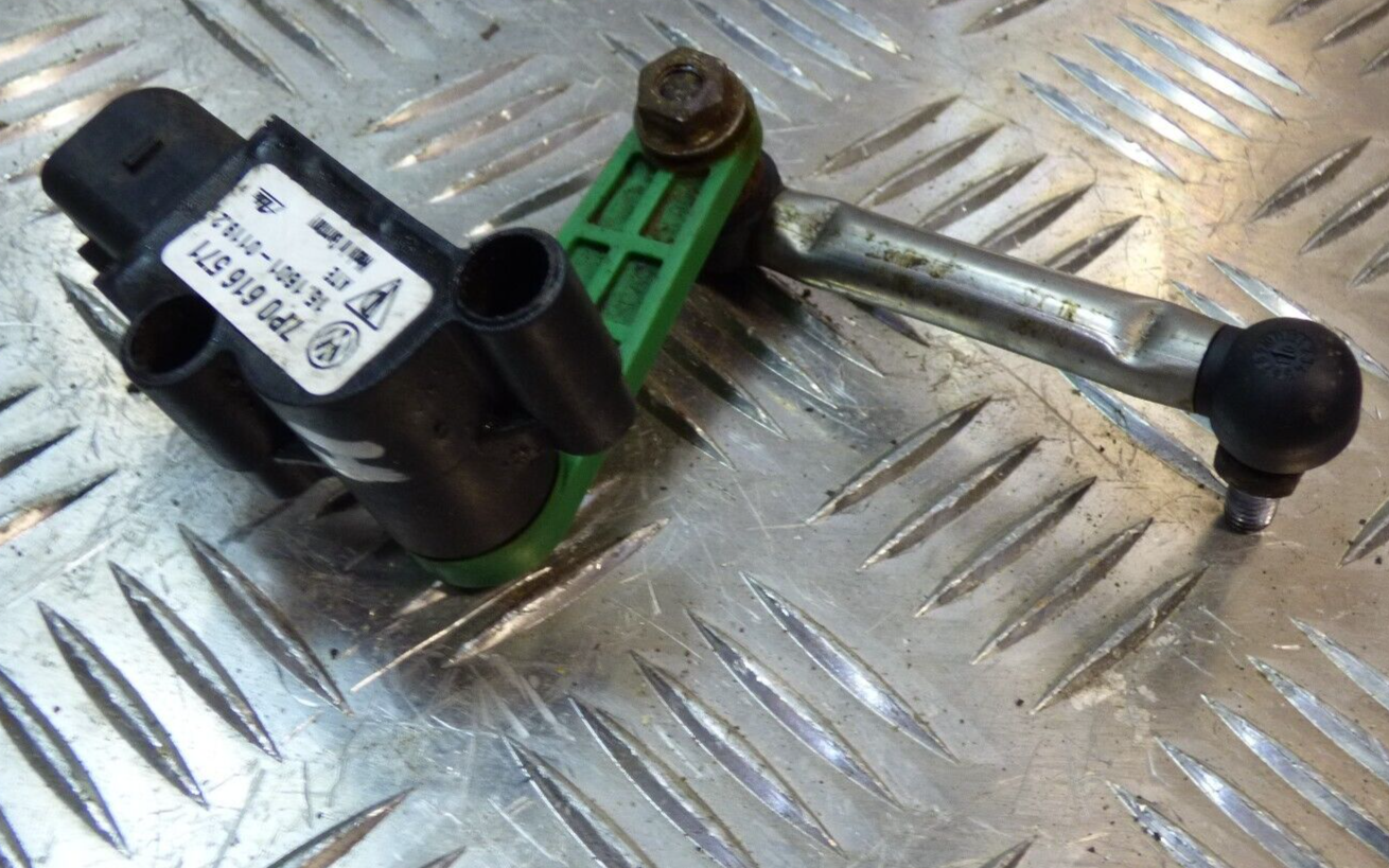 Porsche Cayenne 92A Höhenwertsensor Hinten 7P0616571 ORIGINAL gebraucht - Niveauregulierung
