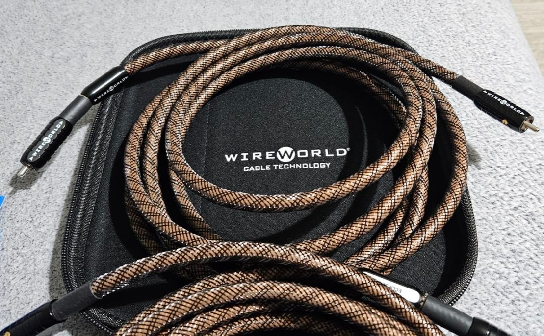 Eclipse 8 Audio RCA ORIGINAL gebraucht - RCA (ECI) Audio Interconnect kabel 3m 1 paar ORIGINAL gebraucht - WireWorld