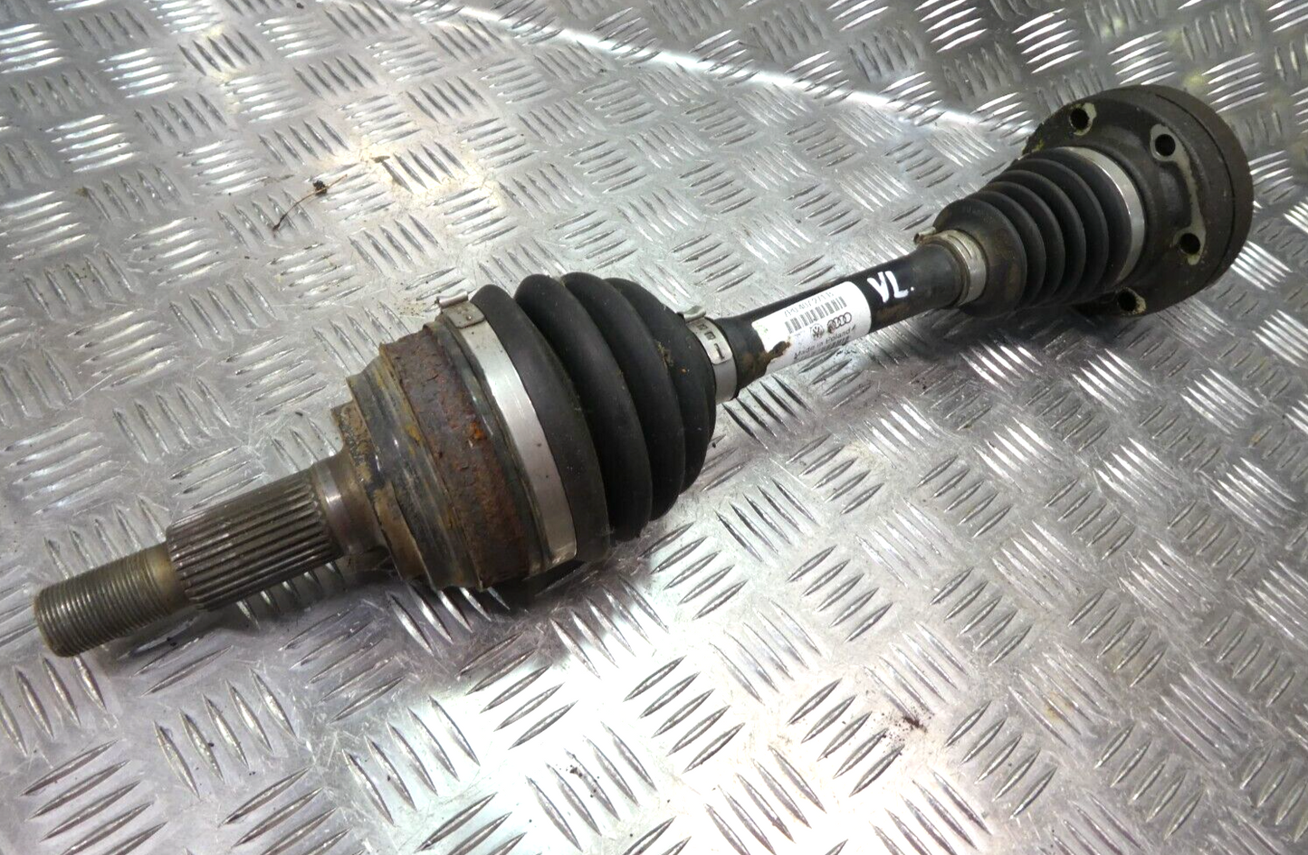 Porsche Cayenne 92A 3.0 TDI Gelenkwelle Vorne Links 7P0407271B ORIGINAL gebraucht - Antriebswelle