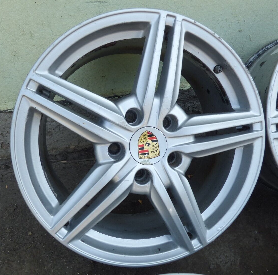 Porsche Cayenne II 92A 2012 Alufelgen Satz Felgen 19" Zoll 7P5601025E gebraucht - Original