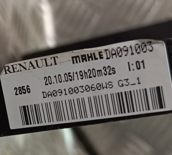 Renault Zoe 2022 Original Zuheizer Zusatzheizung Heizung Mahle gebraucht - DA091003