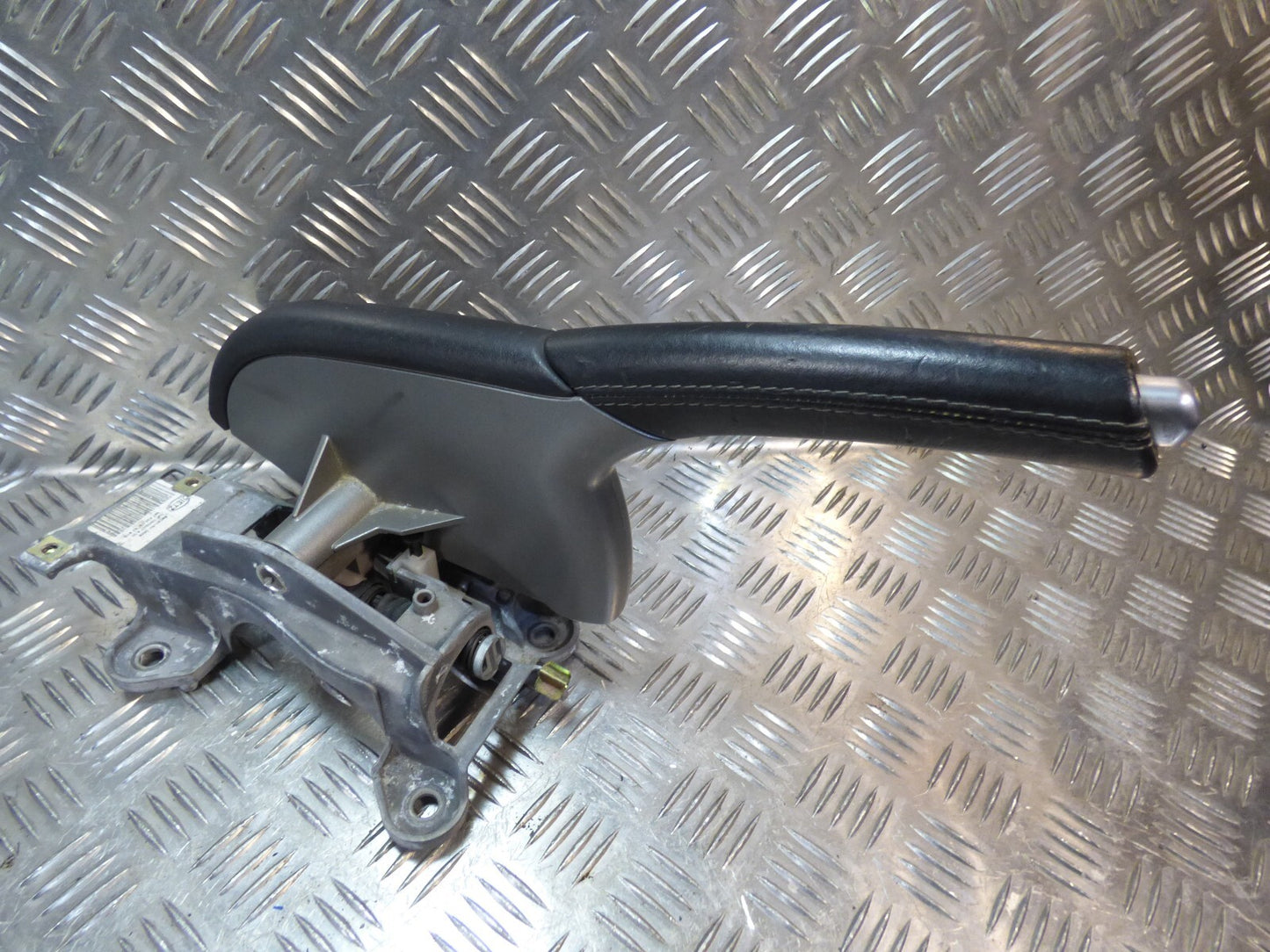 Porsche Boxster S 987 997 911 Handbremshebel Leder schwarz 8YR ORIGINAL gebraucht - 99742403162