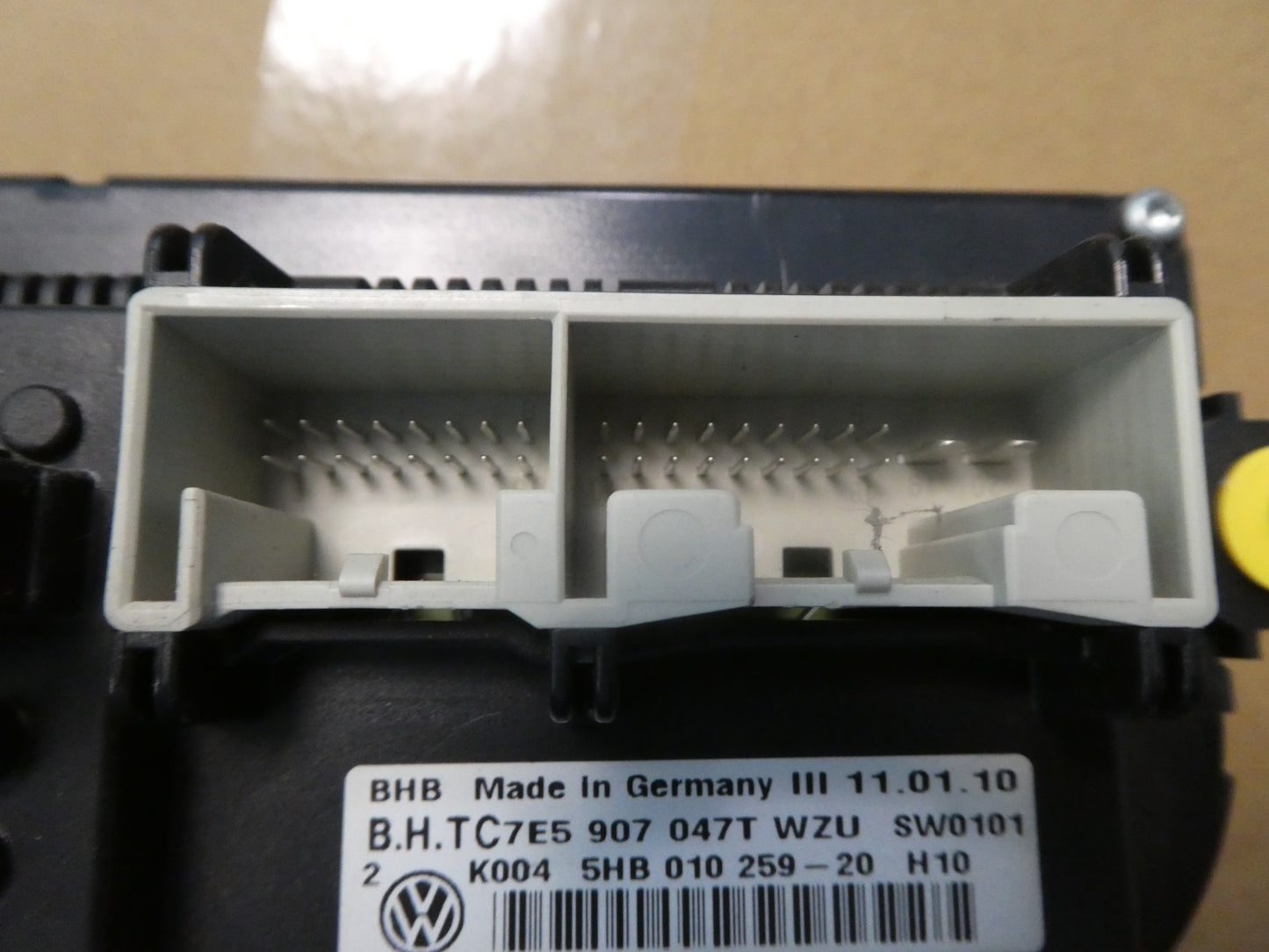VW T5 Facelift Klimabedienteil Klimasteuerung Heizung 7E5907047T ORIGINAL gebraucht - Transporter