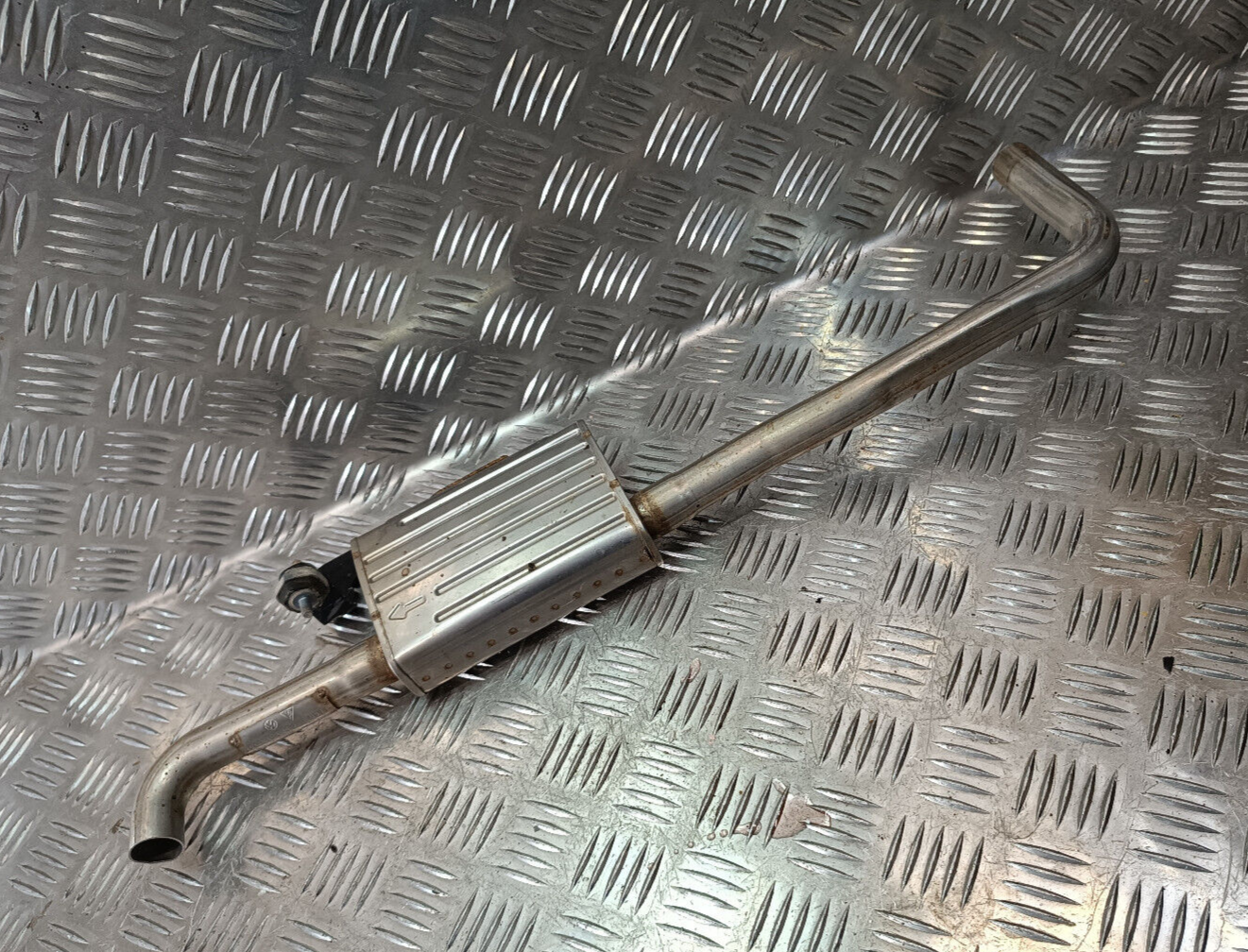 Porsche Cayenne S 92A Auspuffheizung Eberspächer Schalldämpfer ORIGINAL gebraucht - 221000401900