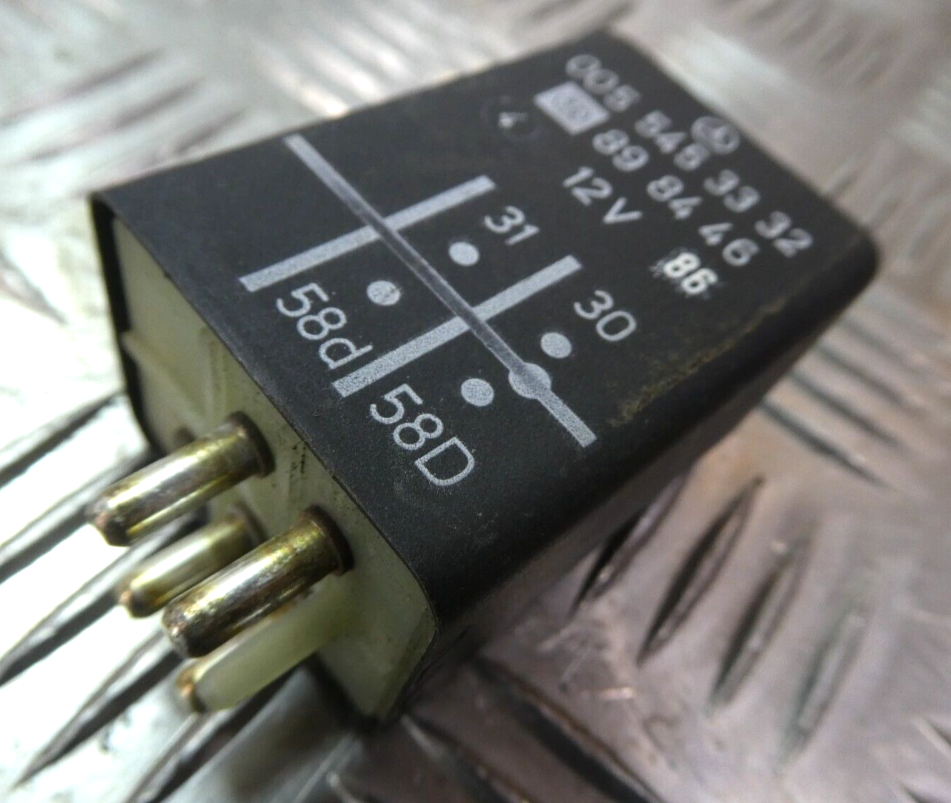 Mercedes-Benz C126 W126 Innenraum Relais Instrumentenbeleuchtung ORIGINAL gebraucht - 0055453332