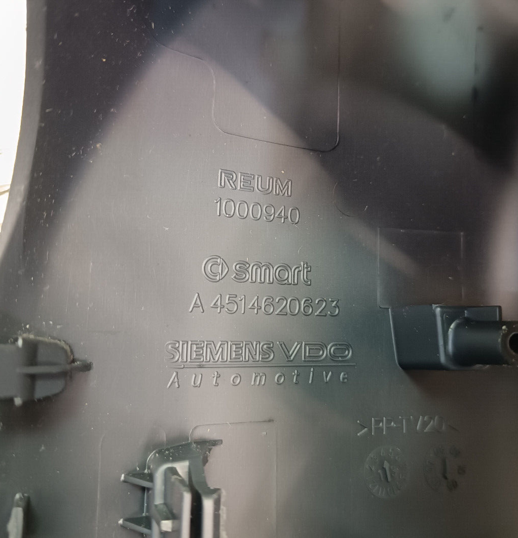 Smart ForTwo 451 Electric Abdeckung Verkleidung Lenksäule ORIGINAL gebraucht - A4514620623