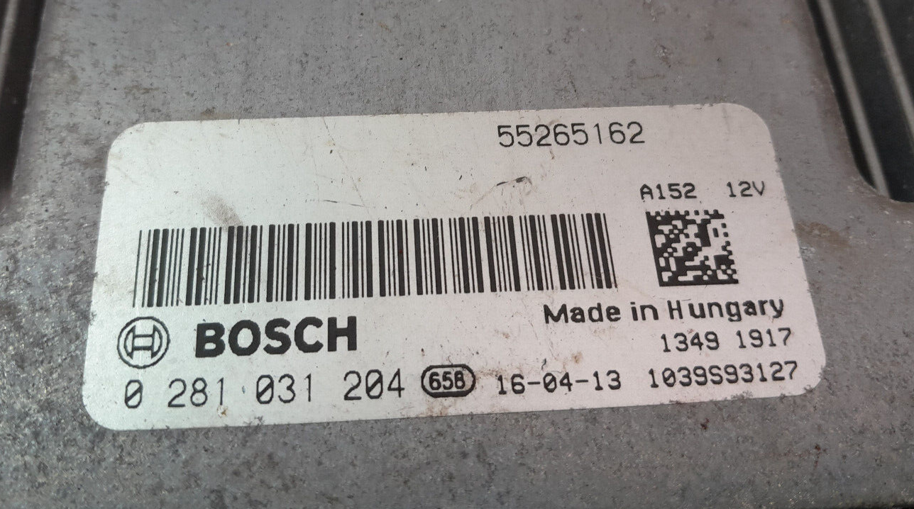 Jeep Renegade 1.6 Mjet Steuergerät Motorsteuergerät 0281031204 Bosch ORIGINAL gebraucht - 55265162