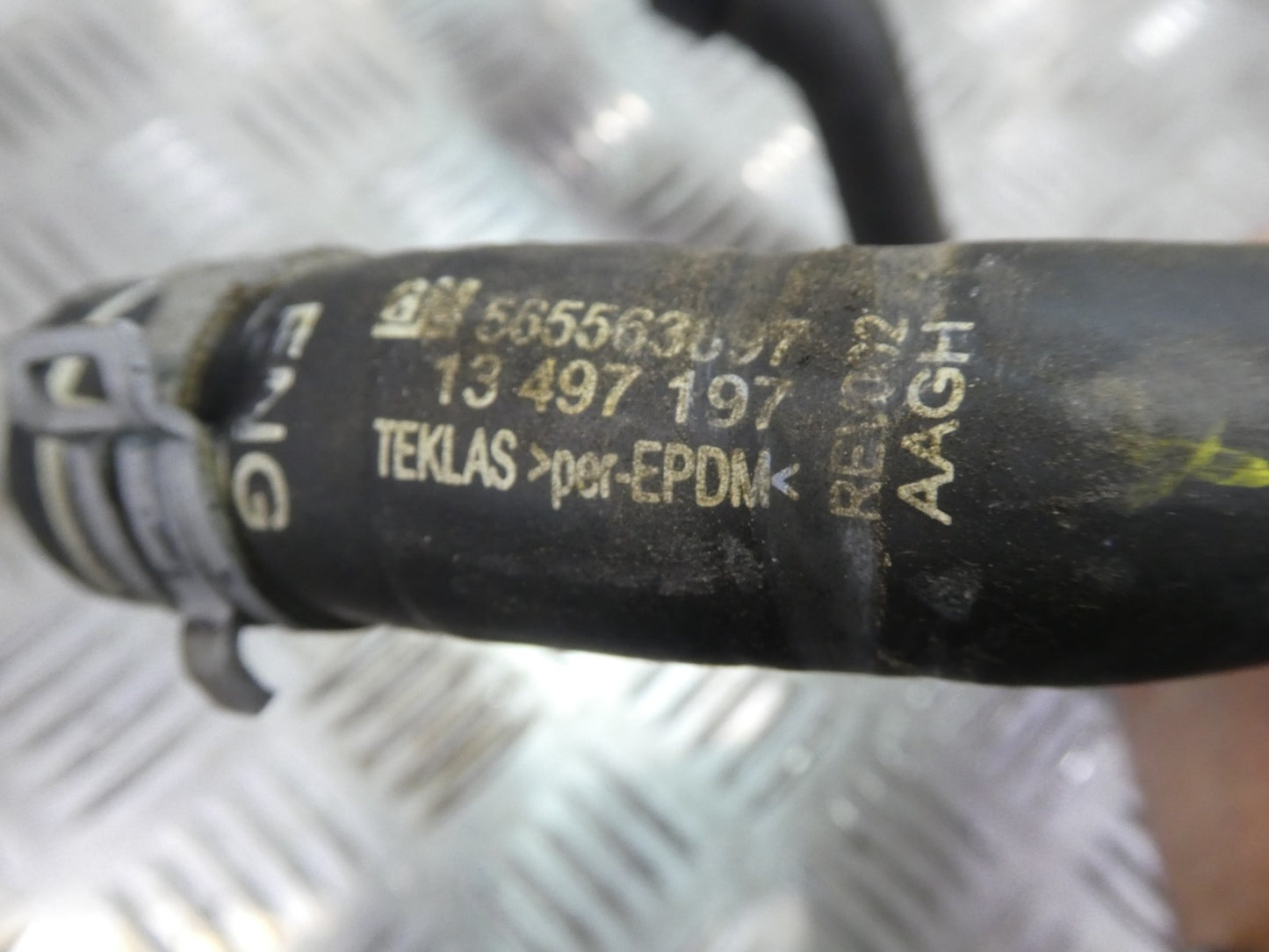 OPEL ASTRA K 1.0 TURBO 12V Orig. Kühlwasserschlauch 13497197 ORIGINAL gebraucht - 13497198