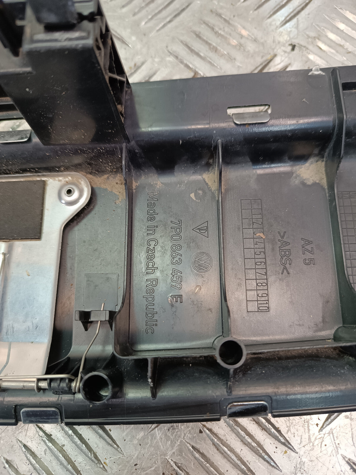 Porsche Cayenne S 92A Verkleidung Kofferraum Abdeckung 7P0863459E ORIGINAL gebraucht - Ladekante