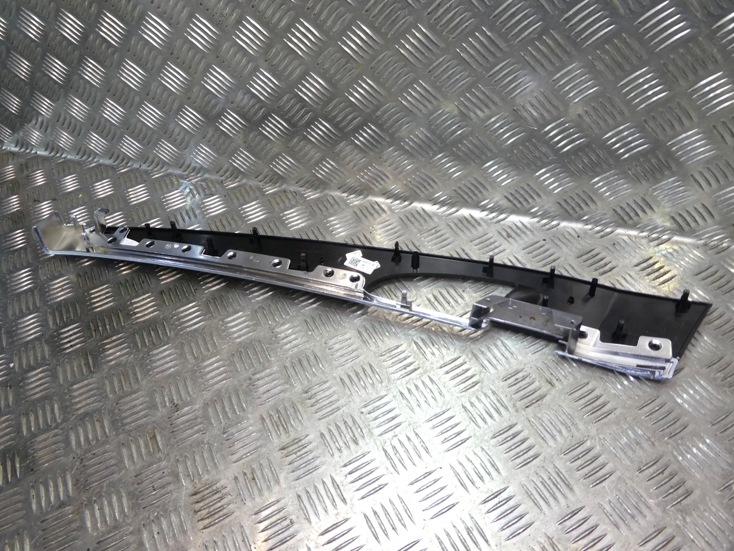 Porsche Panamera 970 Zierleiste Dekorleiste Klavierlack Tür V.R. ORIGINAL gebraucht - 0024978483