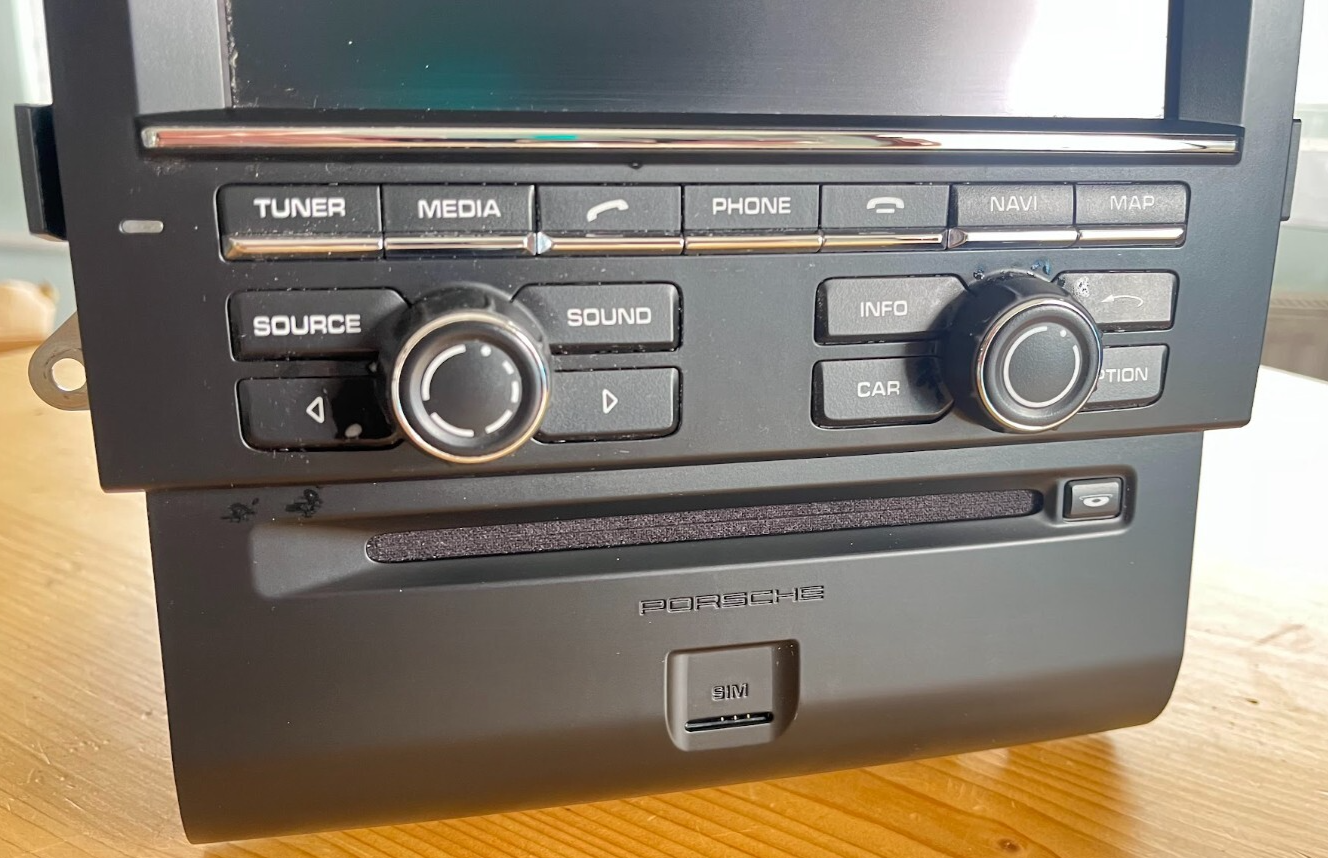 Porsche Macan 95B DVD PCM 3.1 9644 Bordcomputer 95B035884AE EU model ORIGINAL gebraucht - Navigation