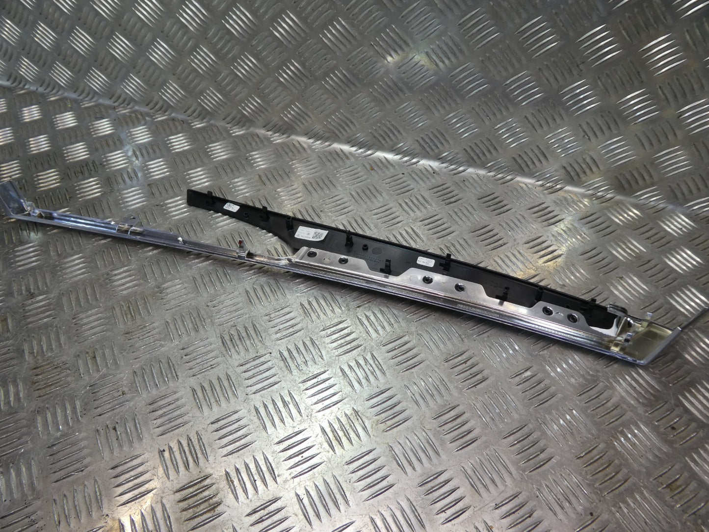 Porsche Panamera 970 Zierleiste Dekorleiste Klavierlack Tür Hinten L. ORIGINAL gebraucht - 0024979280
