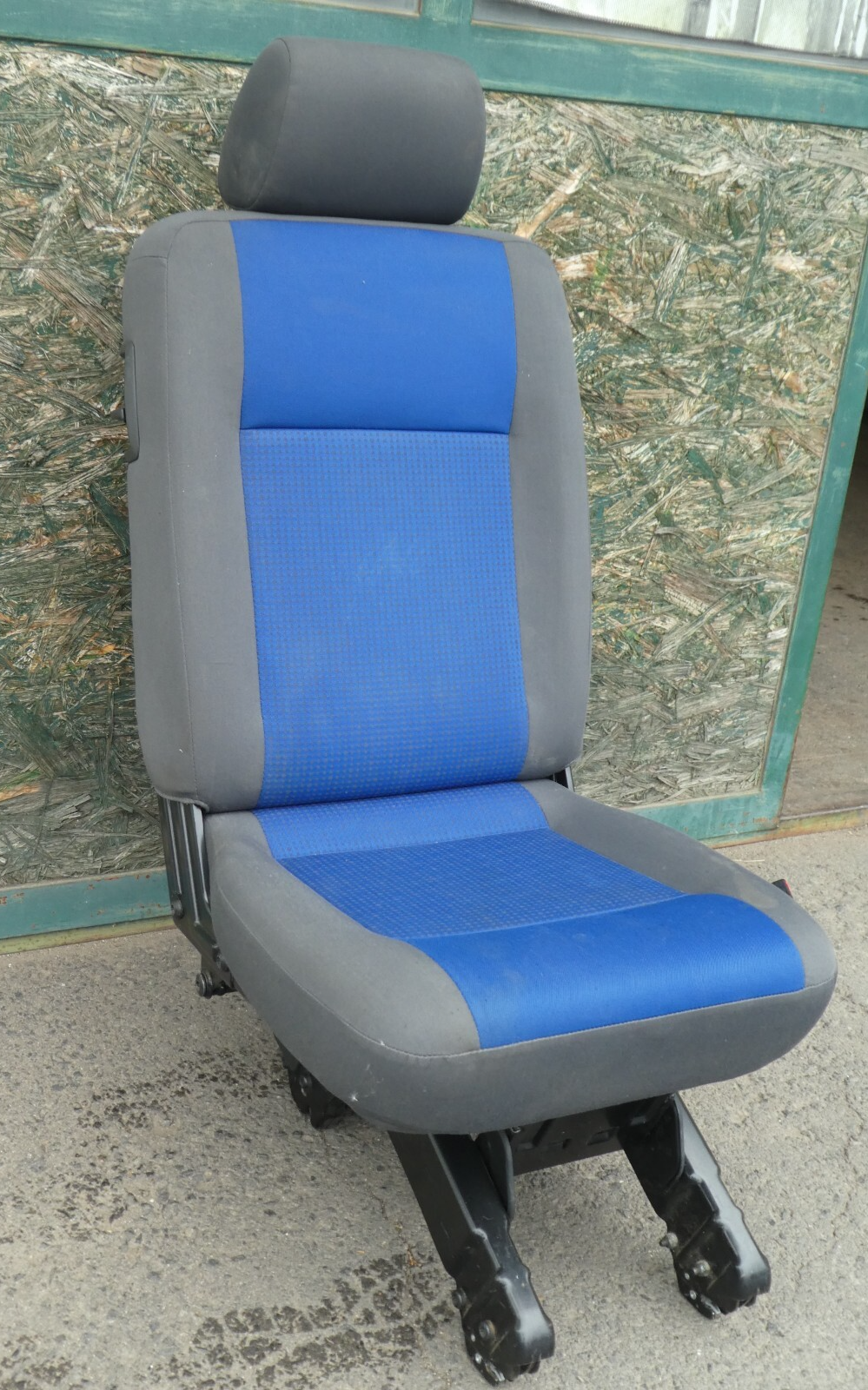 VW T5 Multivan Sitz Sitze 2. Sitzreihe Rechts Klappfunktion blau ORIGINAL gebraucht - Transporter