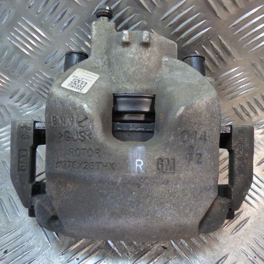 OPEL ASTRA K 1.4 TURBO Vorne Rechts Bremssattel GM mit Bremsbeläge ORIGINAL gebraucht - 39103795