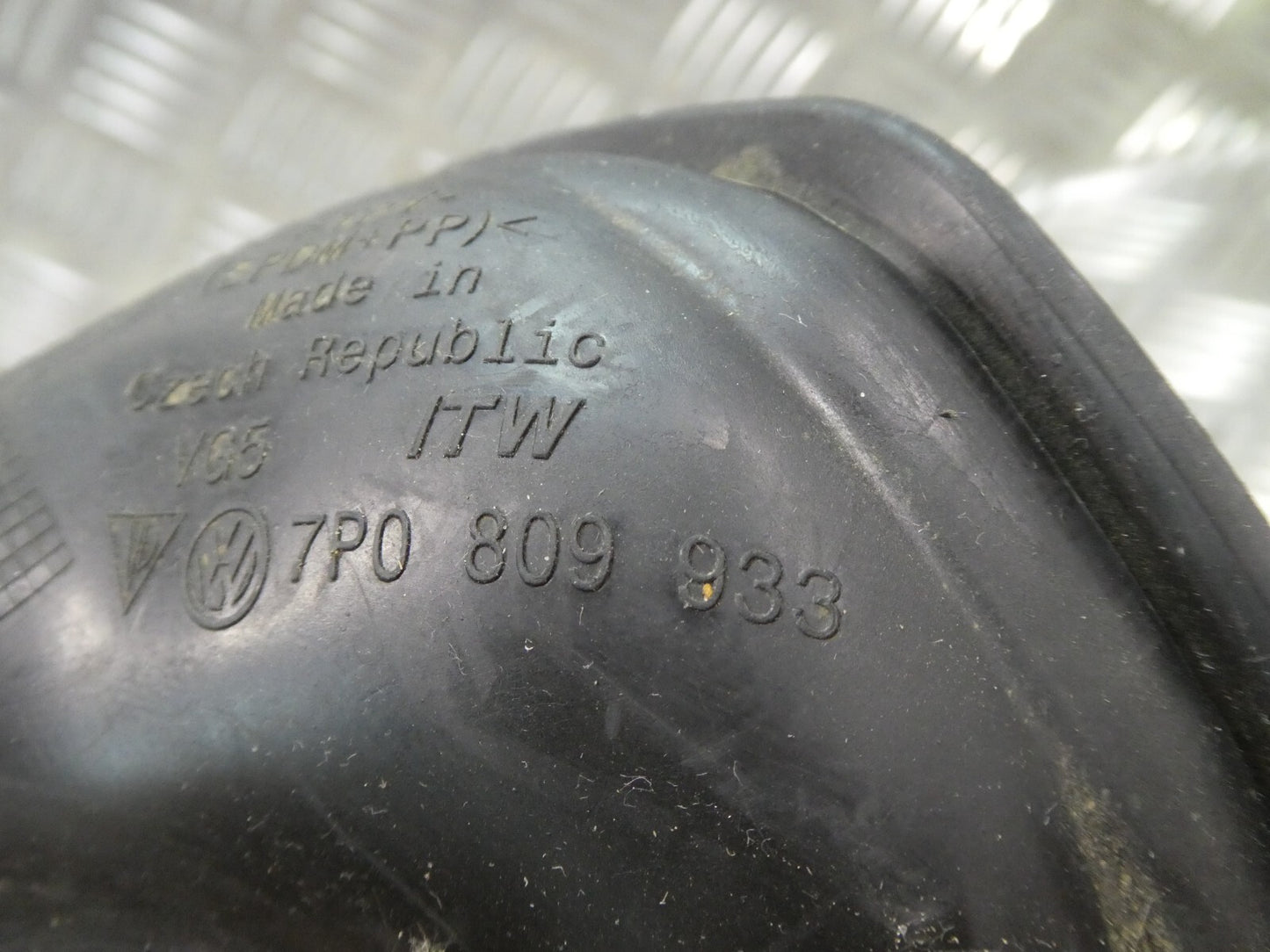 Porsche Cayenne 92A 3.0 TDI Kraftstofftankdeckel 7P0809933 ORIGINAL gebraucht - Gummimanschette