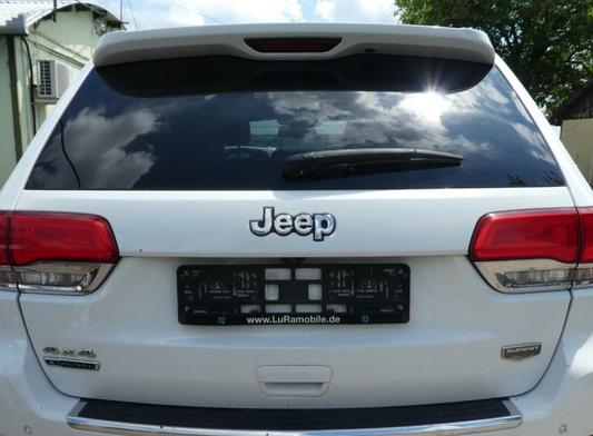 Jeep Grand WK2 Heckklappe ohne Anbauteile Weiß _ Bj.2015 ORIGINAL gebraucht - Cherokee