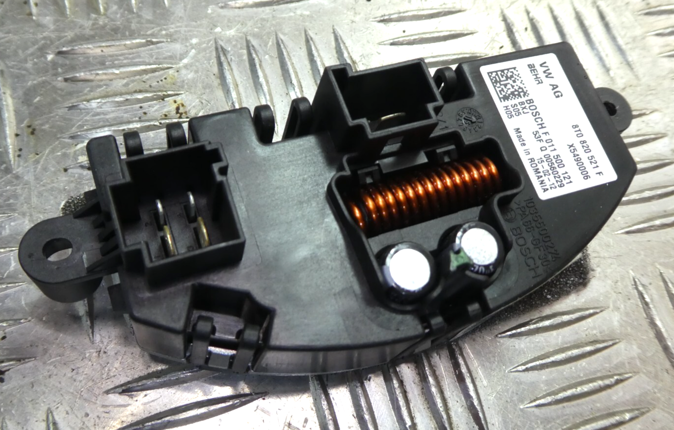 Porsche Macan 95B Innenraumgebläse 8T0820521F ORIGINAL gebraucht - Widerstand