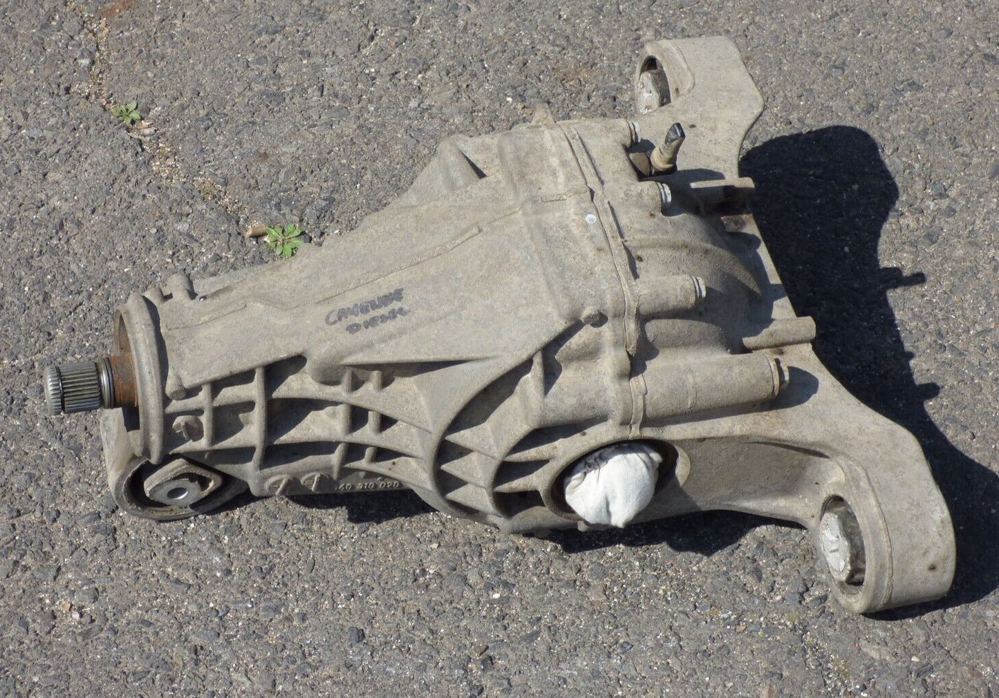 Porsche Cayenne 92A 3.0 TDI 2010- 17 Differential Hinterachsgetriebe ORIGINAL gebraucht - 95835001111