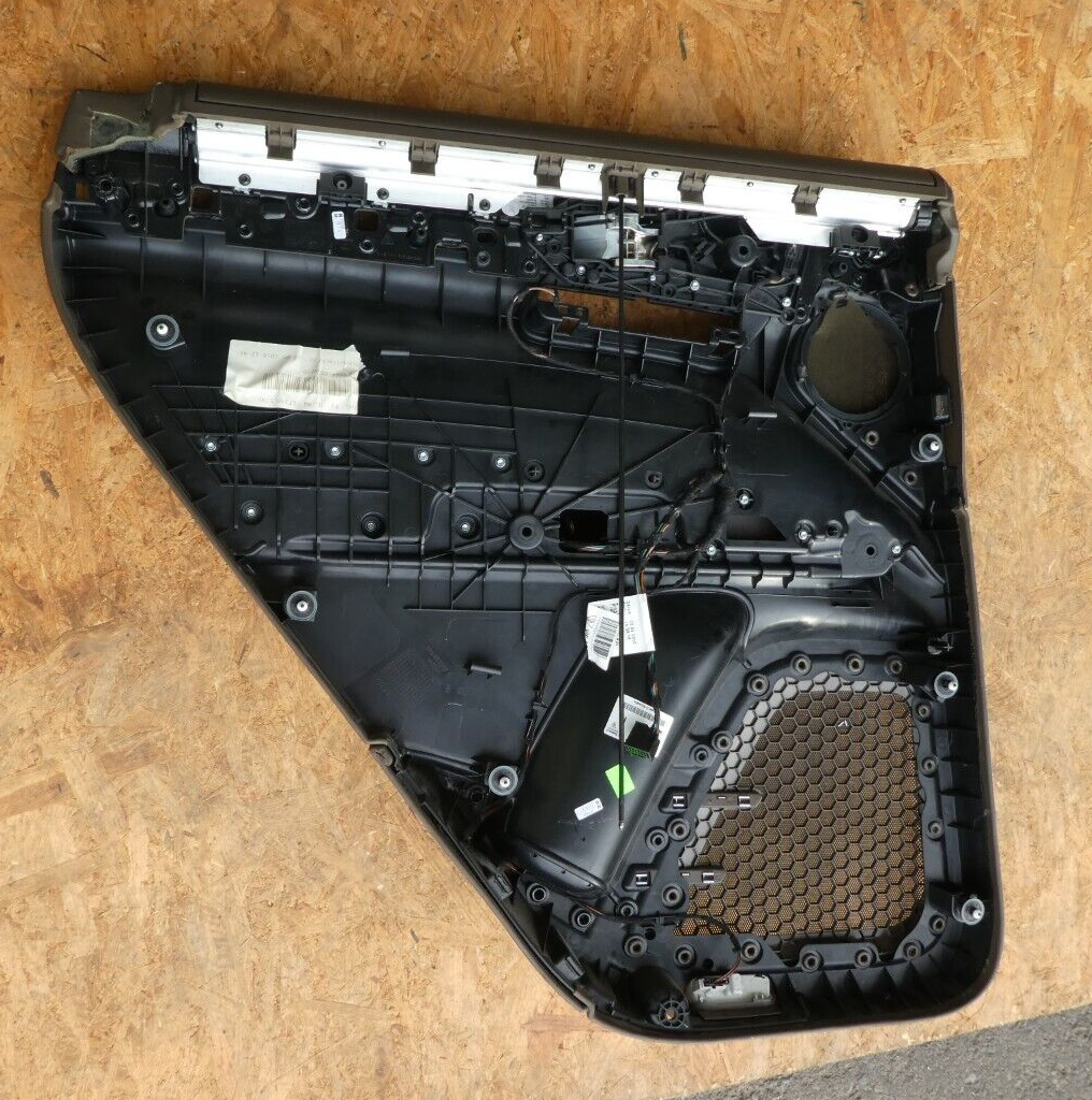 Porsche Cayenne 92A Türverkleidung Hinten Rechts Braun ORIGINAL gebraucht - Umbra ORIGINAL gebraucht - 7P5867212K