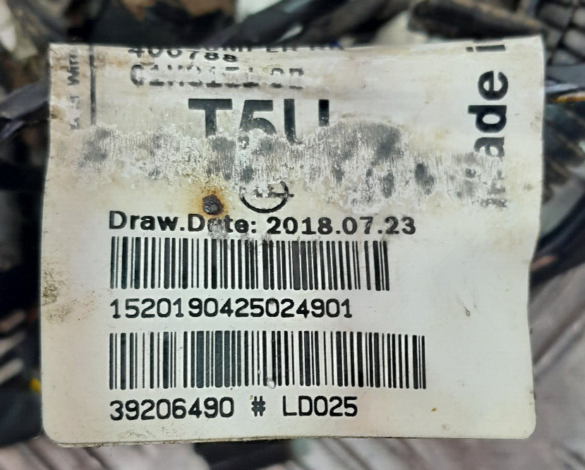 OPEL ASTRA K 1.4 Turbo Original PDC Einparkhilfe Kabelbaum T5U gebraucht - 39206490