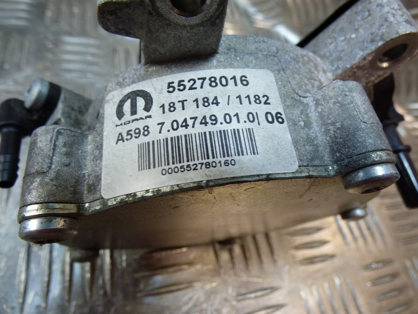 JEEP COMPASS II 2.0 CRD 2021 Unterdruckpumpe Vakuumpumpe NEU !!! ORIGINAL gebraucht - 55278016