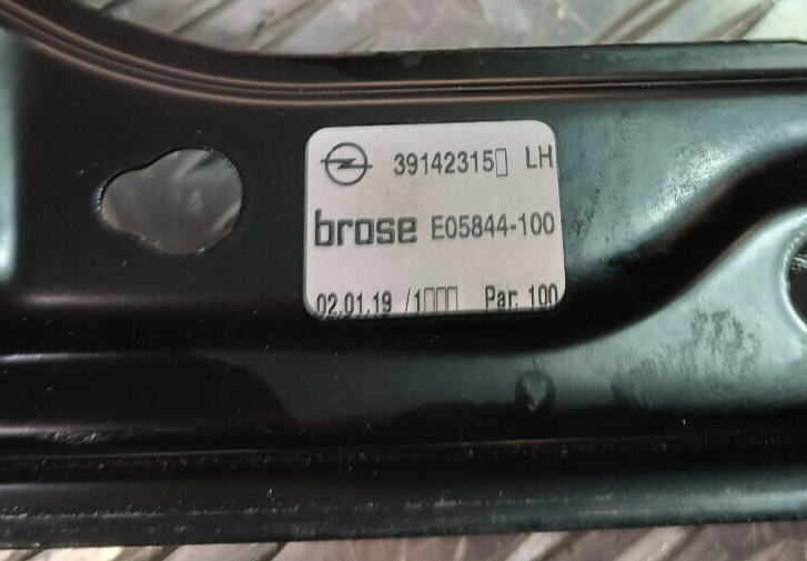 OPEL ASTRA K 1.4 2019 Schrägheck Fensterheber Vorne Links ORIGINAL gebraucht - 39142315