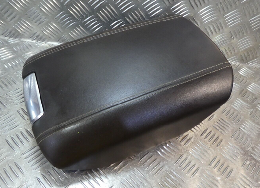 Porsche Cayenne 92A Leder Mittelkonsole Deckel Ferbe: Espresso 6H6 ORIGINAL gebraucht - Armlehne