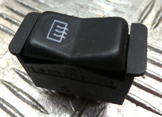 Original Mercedes-Benz W126 C126 SEC Schalter Heckscheibenheizung gebraucht - 0008206110