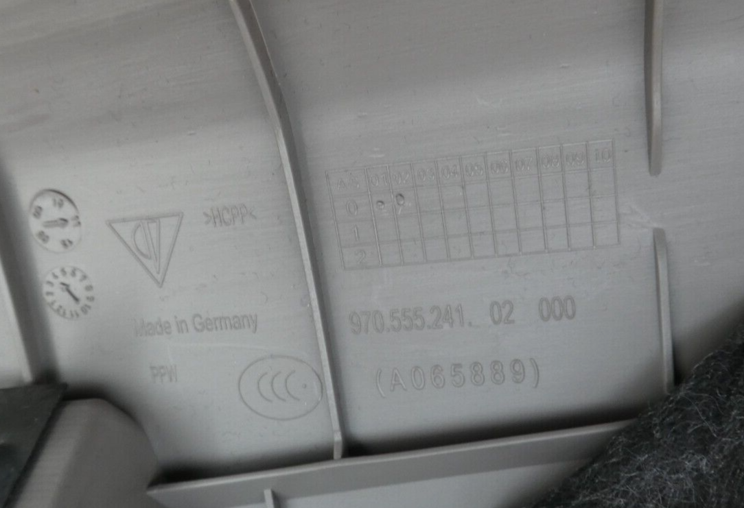 Porsche Panamera 970 Heckklappe verkleidung ORIGINAL gebraucht - 97055524102