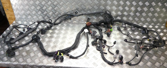 Porsche Panamera 3.0 E-Hybrid Motor Kabelbaum Engine Cable Harness ORIGINAL gebraucht - 97060801200
