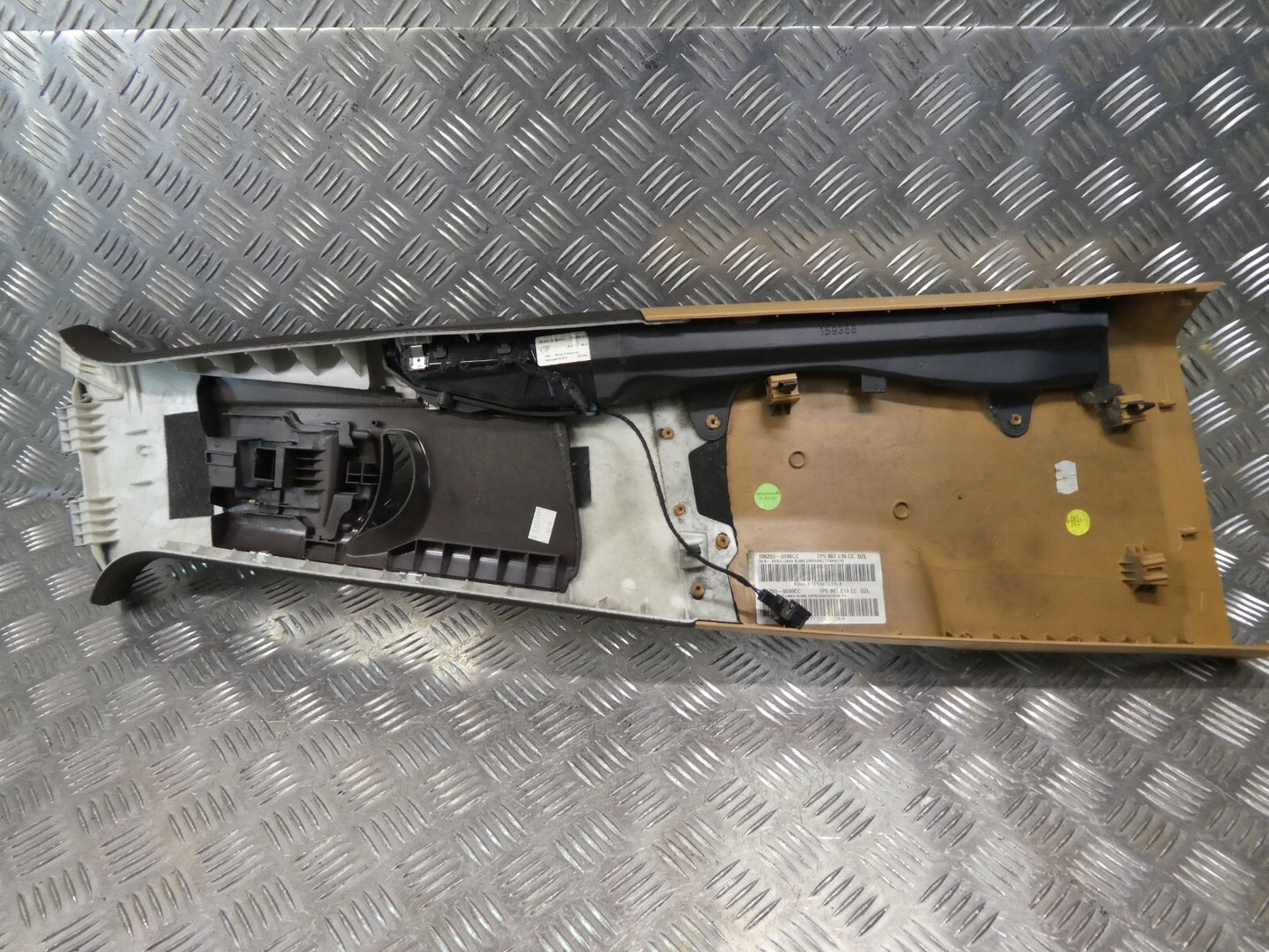 Porsche Cayenne 92A Säulenverkleidung B-Säule links 0ZL ORIGINAL gebraucht - 7P5867239CC