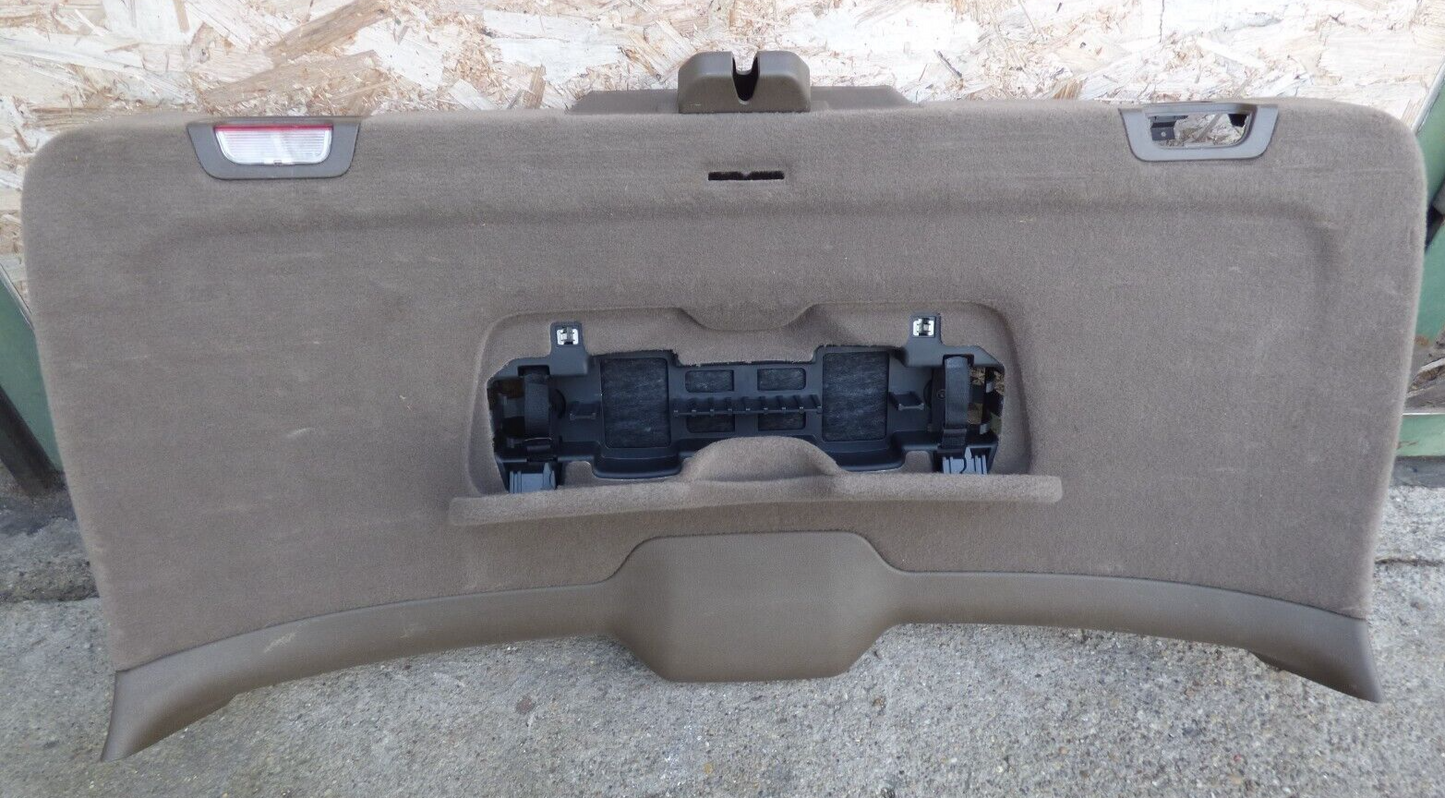 Porsche Cayenne 92A Kofferraumdeckel verkleidung 7P5867601J DE1 Brau ORIGINAL gebraucht - Heckklappen
