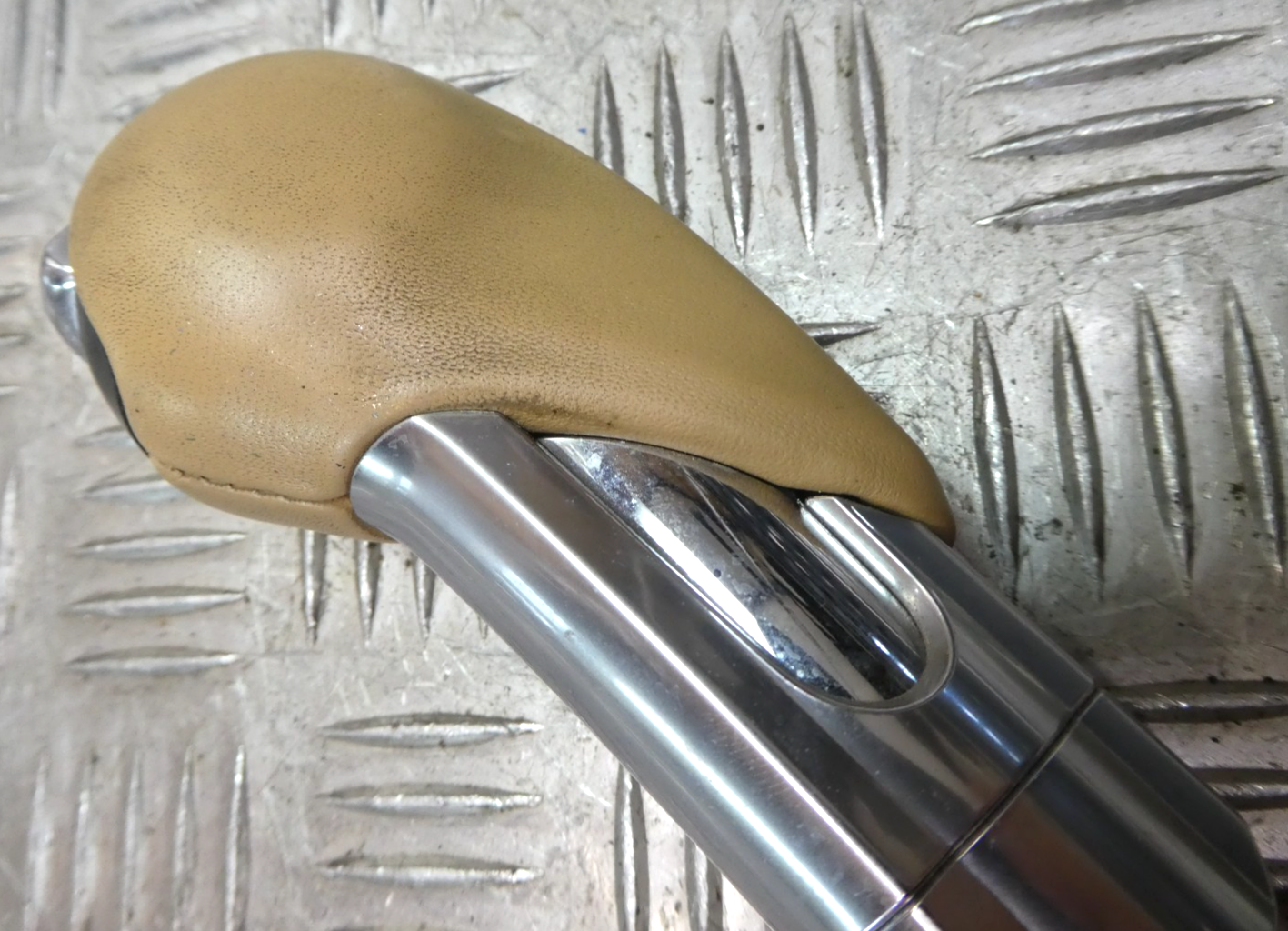 Porsche 970 PDK Schaltknauf Schalthebel Wählhebel _ Luxorbeige ORIGINAL gebraucht - Panamera